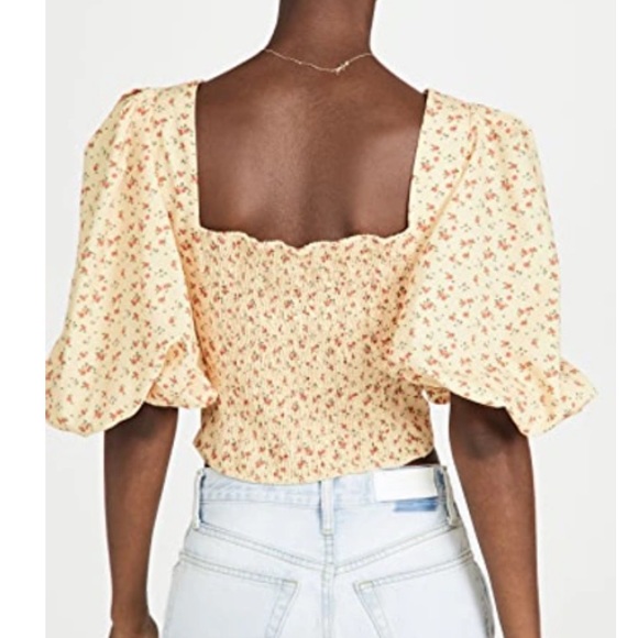 Sokie collective puff sleeve top - Picture 2 of 2